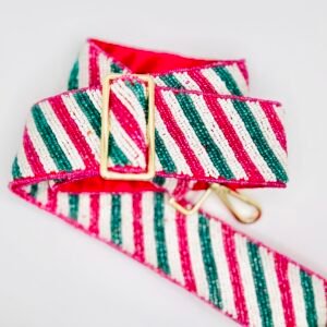 candy stripe adjustable strap