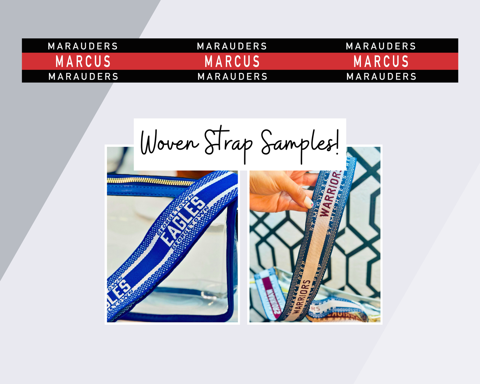 marcus marauders woven strap marcus marauders woven strap