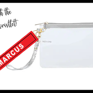 Home marcus gameday clear wristlet
